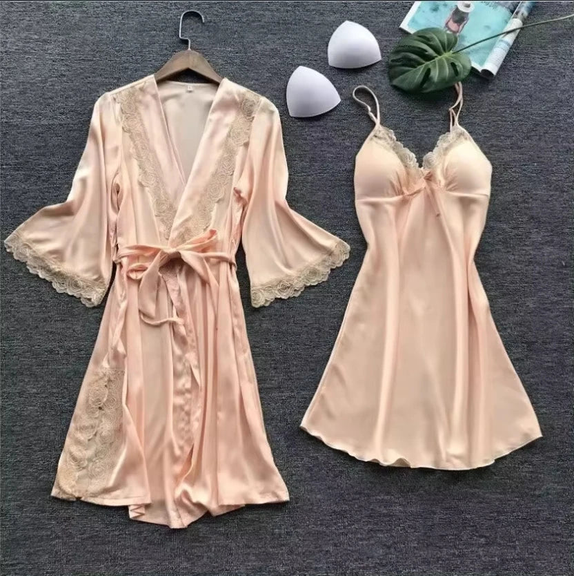 1-Piece Summer Backless Dress/Pajamas