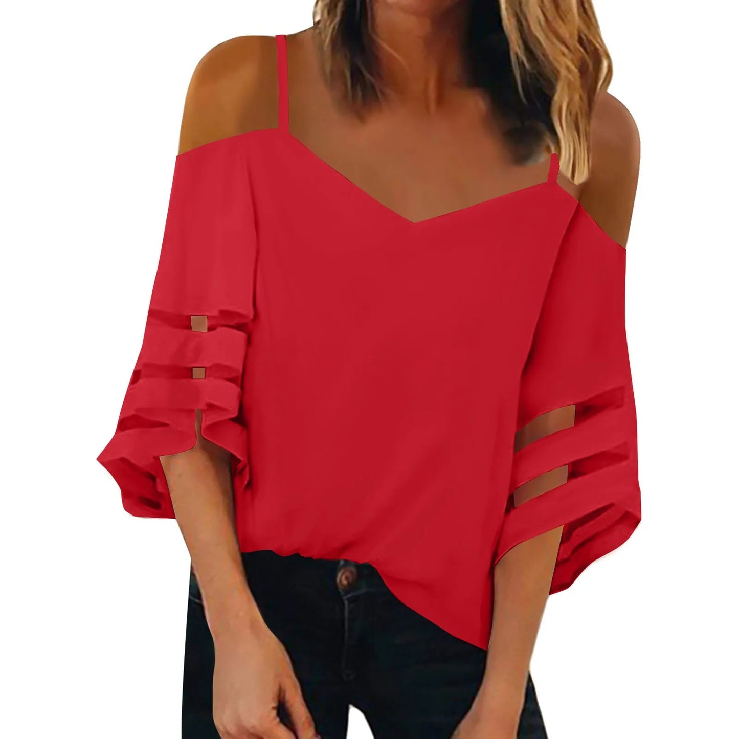 Women'S 3/4 Sleeve Top