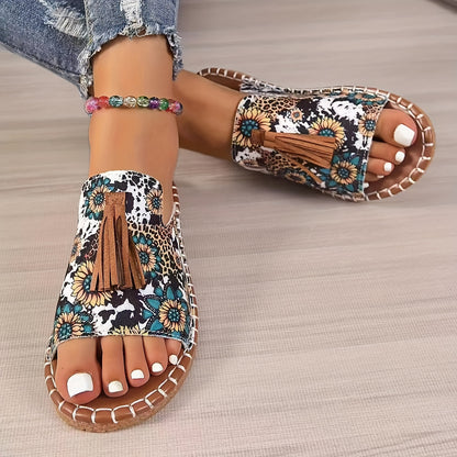 Bohemian Sandals Summer Flat Slides