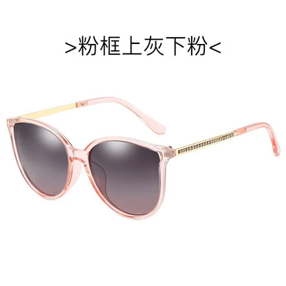 New Lady Polarized Sunglasses Big Glasses Fashion Sunglasses Driver Mirror Restoring Ancient Ways Motorcycle Running Travel